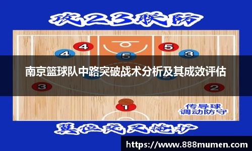 南京篮球队中路突破战术分析及其成效评估